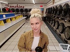 Teen Kiara Cole Gets Caught Naked In Public Laundry