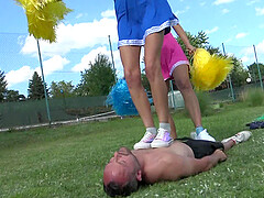 cheerleader trample