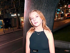 Shy 18yo Ukrainian teen dating in german street and picked up