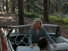Incredibly Sexy Kate Vernon Gets Fucked In a Convertible Car Outdoors