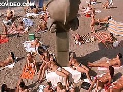 Hot Euro Babes Edita Deveroux and Petra Tomankova Sunbathing Topless
