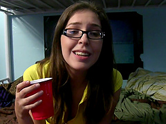 Sexy College Babes Get Their Pussies Pounded In The Dorm