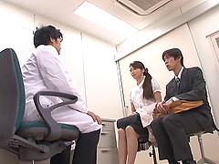 It's fun in the office as a Japanese babe gets into a hot 69