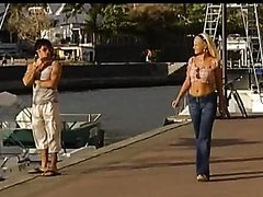 Outdoors Boat Fuck With A Really Sex Blonde With Natural Tits