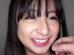 Sexy close up blowjob from a super cute Japanese girl