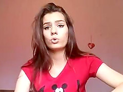 Romanian beauty on webcam