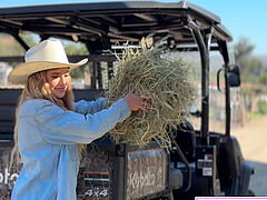 Busty Cowgirl Blake Blossom Fucked By Her Neighbor