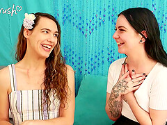QueerCrush interview with Lily Thot and Sadie Sunstone